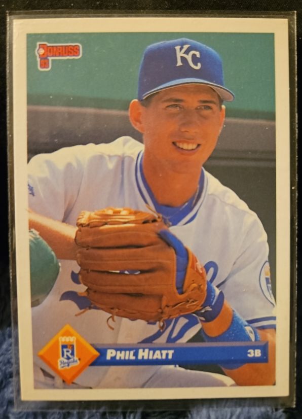 1993 Donruss #393 Phil Hiatt — front