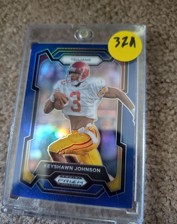 2024 Panini Prizm Draft Picks #95 Keyshawn Johnson — front