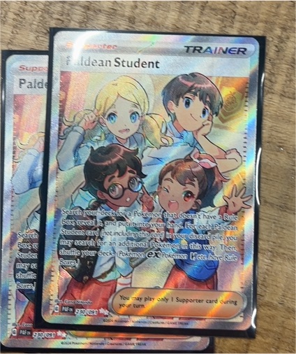 2023 Pokémon TCG Paldean Fates #230 Paldean Student — front
