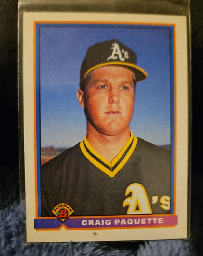1991 Bowman #236 Craig Paquette — front
