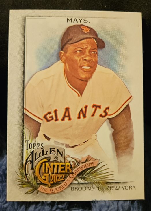 2022 Topps Allen & Ginter #64 Willie Mays — front