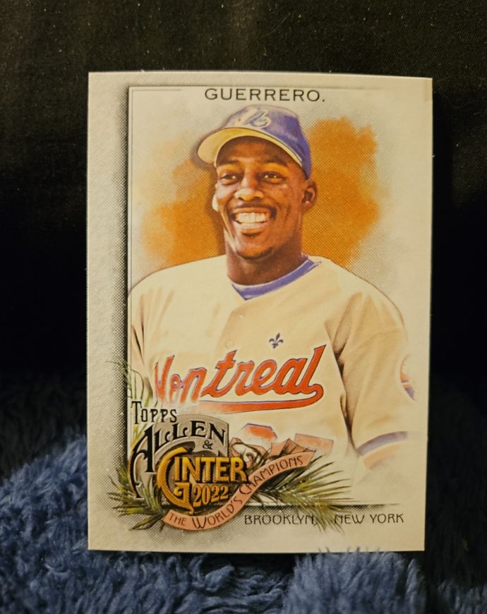 2022 Topps Allen & Ginter #112 Vladimir Guerrero — front