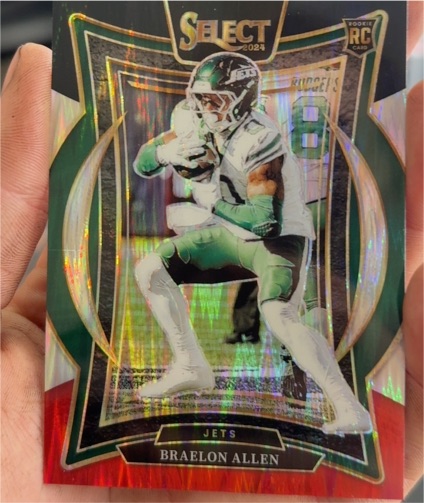 2024 Panini Select #10 Braelon Allen — front
