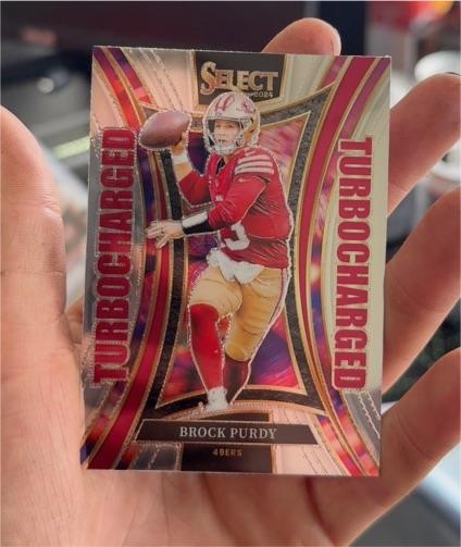 2024 Panini Select #19 Brock Purdy Turbocharged — front