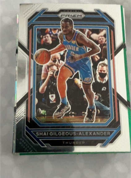 2022-23 Panini Prizm #64 Shai Gilgeous-Alexander — front