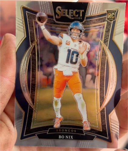 2024 Panini Select #30 Bo Nix — front