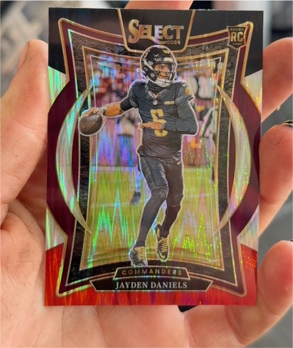 2024 Panini Select #26 Jayden Daniels — front