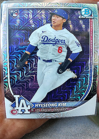 2025 Bowman Chrome #91 Hyeseong Kim — front