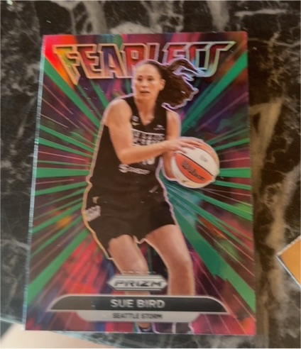 2022 Panini Prizm WNBA Fearless #3 Sue Bird — front