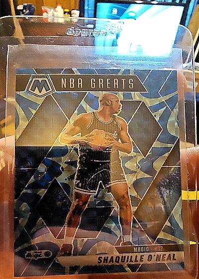 2024-25 Panini Mosaic #12 Shaquille O'Neal NBA Greats — front