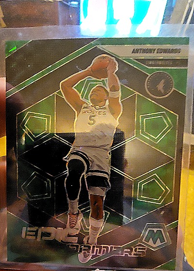 2022-23 Panini Mosaic #5 Anthony Edwards — front