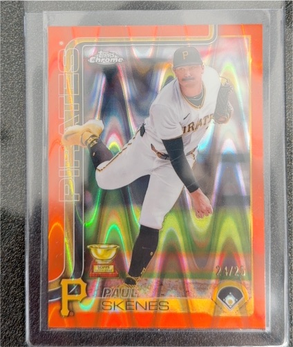 2025 Topps Chrome #300 Paul Skenes — front