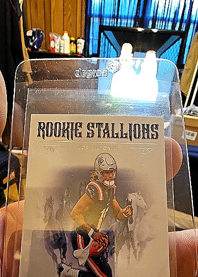2024 Panini Contenders #12 Joe Milton III Rookie Stallions — front