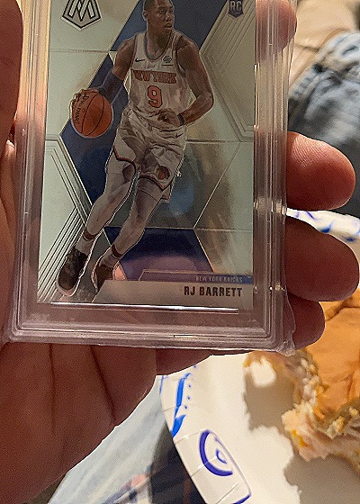 2022-23 Panini Mosaic #9 RJ Barrett — front