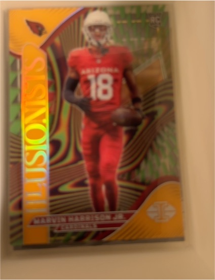 2024 Panini Illusions #5 Marvin Harrison Jr — front
