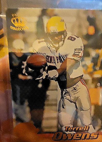 1996 Pacific #381 Terrell Owens — front