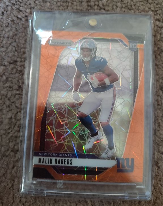 2024 Panini Prizm #370 Malik Nabers — front