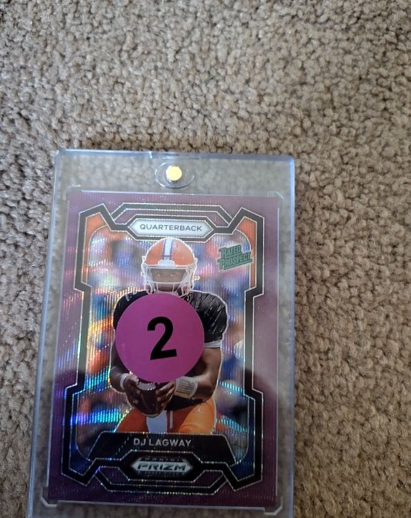 2024 Panini Prizm Draft Picks #Quarterback D.J. Lagway — front