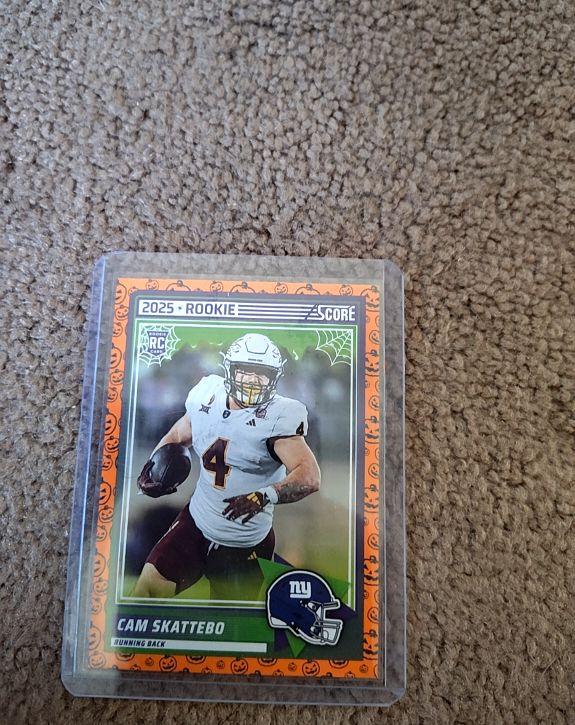 2025 Panini Score-A-Treat #1 Cam Skattebo — front