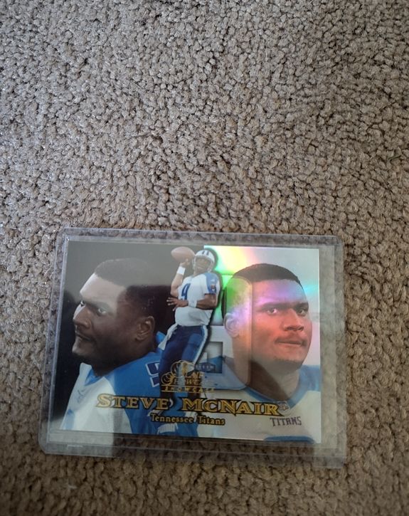 1999 Flair Showcase #141 Steve McNair — front