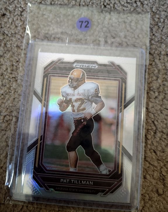 2022 Panini Prizm #72 Pat Tillman — front