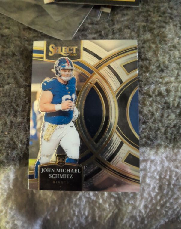 2023 Panini Select John Michael Schmitz Premier Level Rookie — front