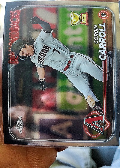 2024 Topps Chrome #267 Corbin Carroll — front