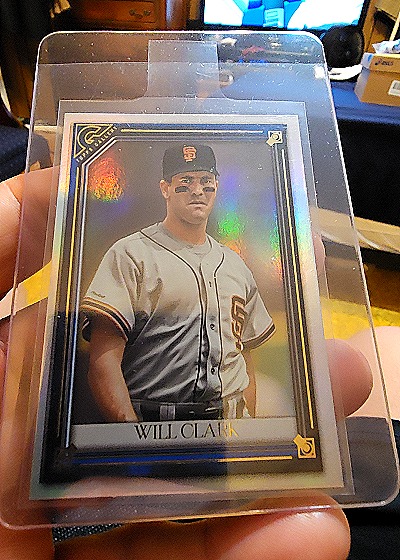 2021 Topps Gallery #143 Will Clark — front