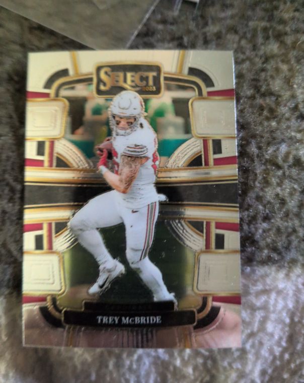 2023 Panini Select Concourse #1 Trey McBride — front
