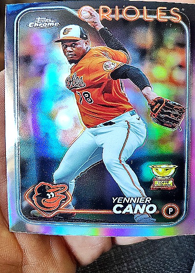 2024 Topps Chrome #130 Yennier Cano — front