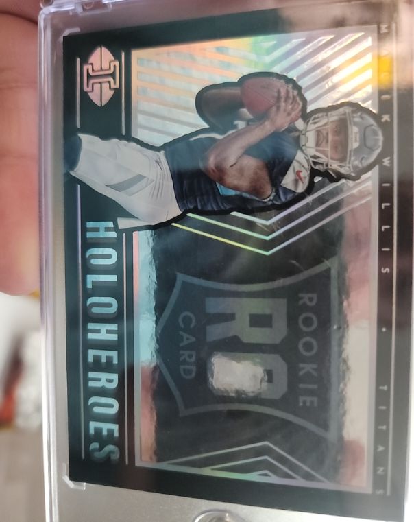 2022 Panini Illusions HoloHeroes #HHR-4 Malik Willis — front