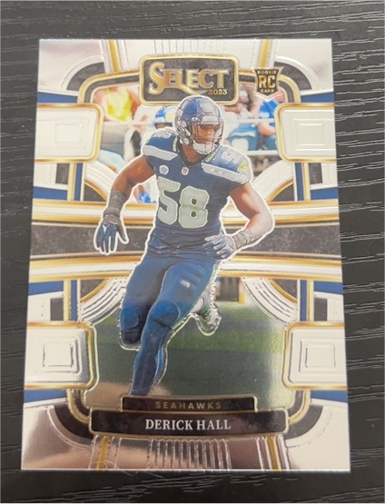 2023 Panini Select #85 Derick Hall — front