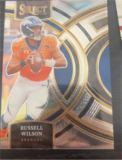 2023 Panini Select #129 Russell Wilson Denver Broncos — front