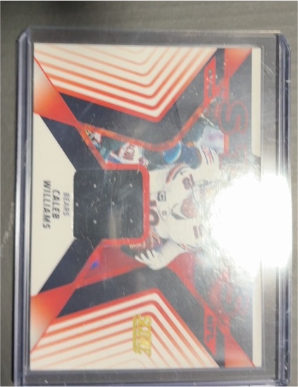 2025 Panini Score Stars of the NFL Patch Caleb Williams — front