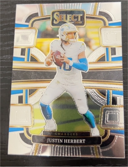 2023 Panini Select #52 Justin Herbert — front