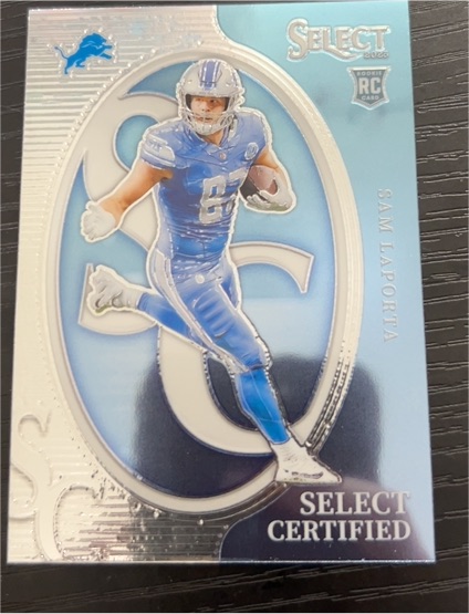 2023 Panini Select Certified Rookies #CRO-SLA Sam LaPorta — front