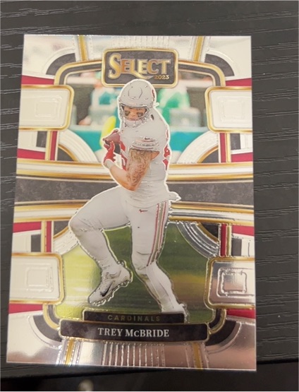2023 Panini Select #1 Trey McBride — front