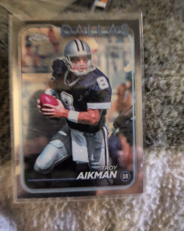 2024 Topps Chrome #37 Troy Aikman — front