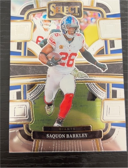 2023 Panini Select #75 Saquon Barkley — front