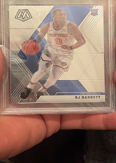 2019-20 Panini Mosaic #229 RJ Barrett — front