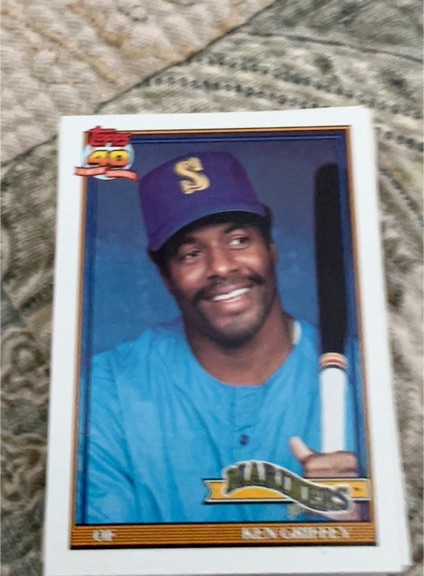 1991 Topps #465 Ken Griffey Sr. — front
