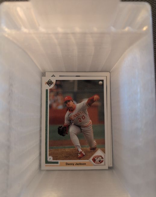 1991 Upper Deck #414 Danny Jackson — front