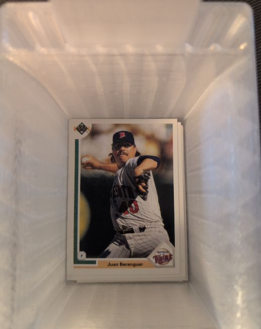 1991 Upper Deck #411 Juan Berenguer — front