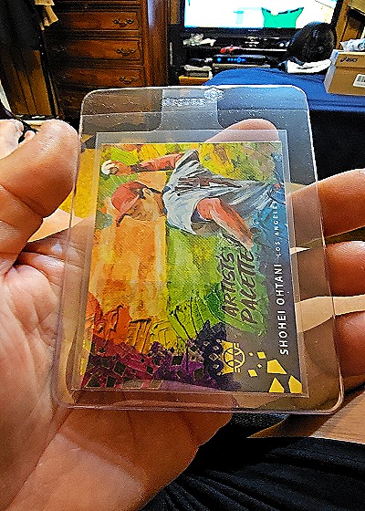 2021 Panini Diamond Kings Artist's Palette #AP-5 Shohei Ohtani — front