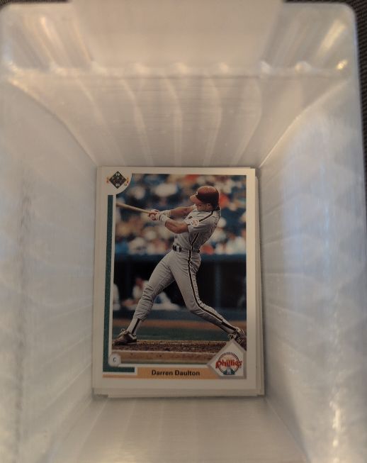 1991 Upper Deck #288 Darren Daulton — front
