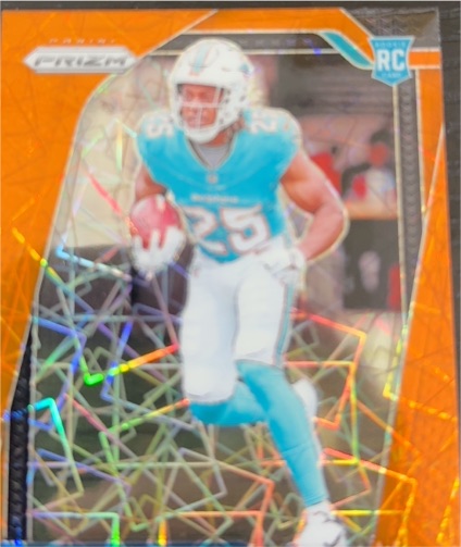 2021 Panini Prizm #25 Xavien Howard Orange Lazer — front