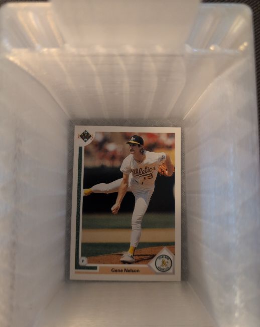 1991 Upper Deck #173 Gene Nelson — front