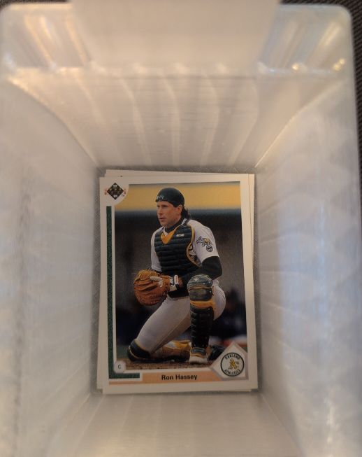 1991 Upper Deck #259 Ron Hassey — front
