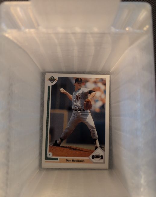 1991 Upper Deck #55 Don Robinson — front