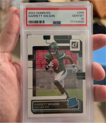 2022 Donruss #306 Garrett Wilson — front